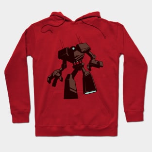 Giant Robot Isolated Hoodie